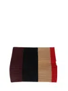 Colville Folded Collar In Red-black
