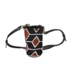 Colville Geometric Patterned Handcrafted Cotton Bucket Bag