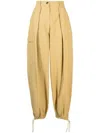 Colville High-waisted Cargo Trousers In 中性色