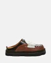 Colville College Chunky Mules In Multicolor