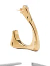 Colville Small Hepworth Abstract Earrings In Gold