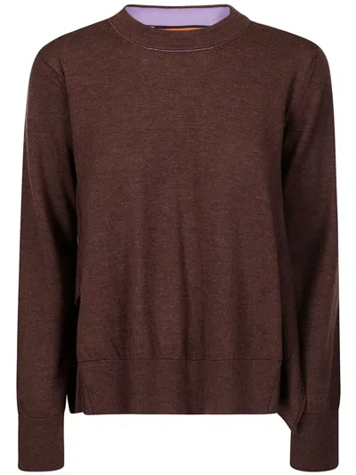 Colville Wing Knit In Brown