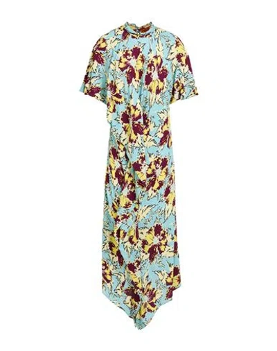 Colville Woman Midi Dress Light Blue Size 6 Viscose