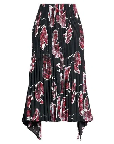 Colville Woman Midi Skirt Black Size 6 Polyester