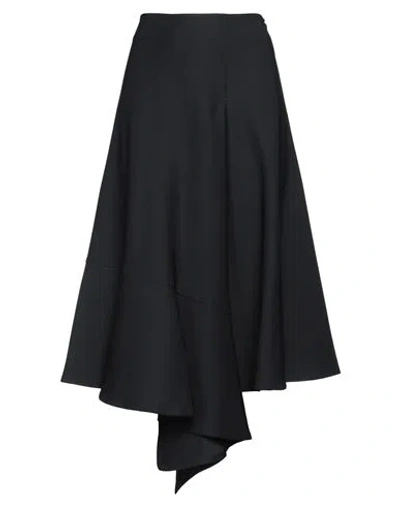 Colville Woman Midi Skirt Midnight Blue Size 4 Virgin Wool