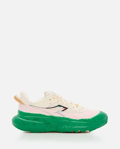 Colville X Diadora Double-dipped Sneakers In Green