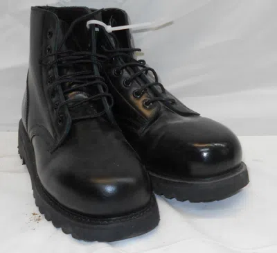 Pre-owned Combat Boots X Military Issued Boots In Black