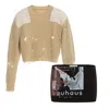 Come On Brown Suit Military Sweater With Bahaus Skirt In Neutral