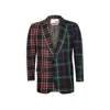 Come On Men's Luis Jacket Green & Red In Green