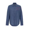 Come On Men's Lyric Shirt Blue In Blue