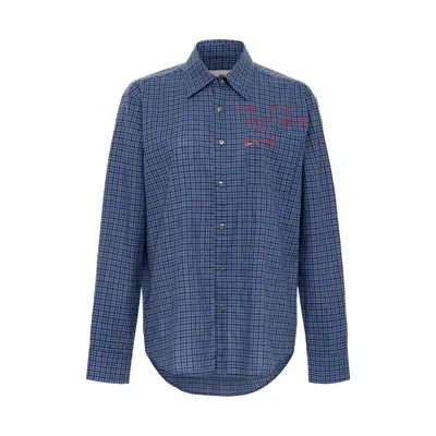 Come On Men's Lyric Shirt Blue