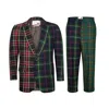 Come On Suit Luis Jacket Green And Ref & Edith Trouser In Green