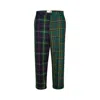 Come On Women's Green / Blue Edith Trouser Green In Green/blue