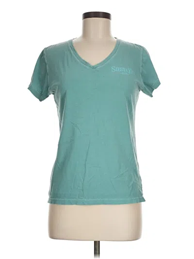 Pre-owned Comfort Colors Active T-shirt In Blue