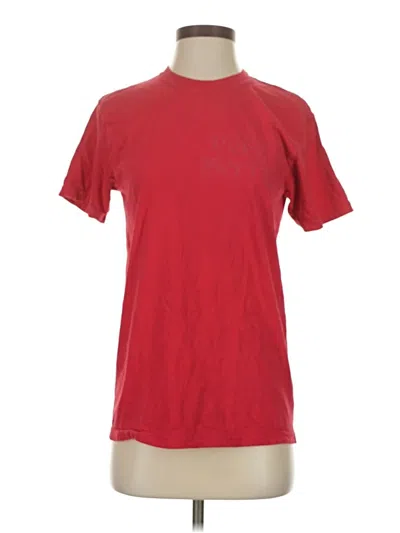 Pre-owned Comfort Colors Active T-shirt In Red