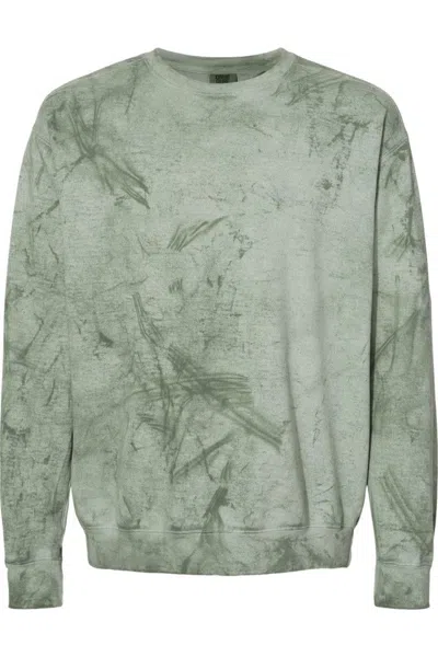 Comfort Colors Colorblast Crewneck Sweatshirt In Grey