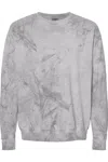 Comfort Colors Colorblast Crewneck Sweatshirt In Grey