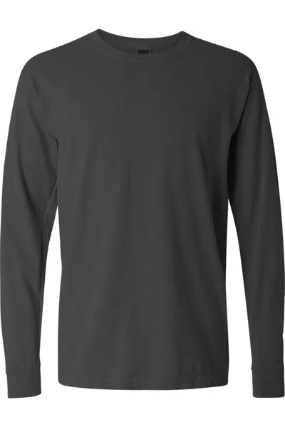 Comfort Colors Garment-dyed Heavyweight Long Sleeve T-shirt In Multi