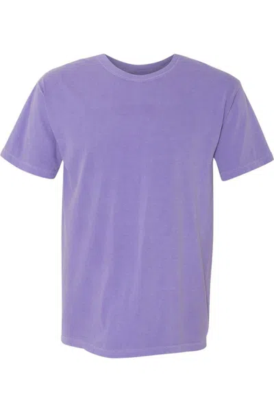 Comfort Colors Garment-dyed Heavyweight T-shirt In Purple