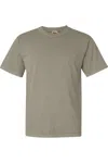 Comfort Colors Garment-dyed Heavyweight T-shirt In Silver
