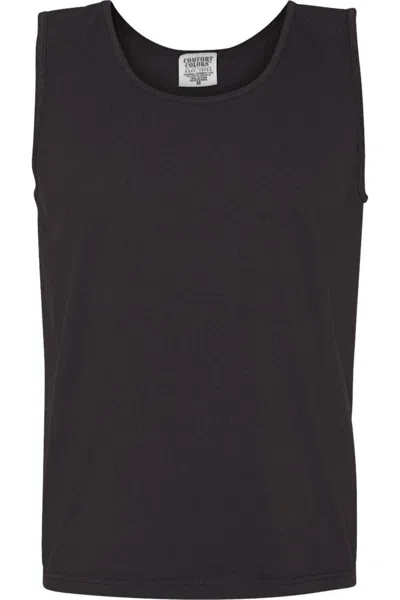 Comfort Colors Garment-dyed Heavyweight Tank Top In Black