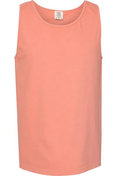 Comfort Colors Garment-dyed Heavyweight Tank Top In Brown