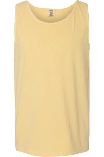 Comfort Colors Garment-dyed Heavyweight Tank Top In Yellow
