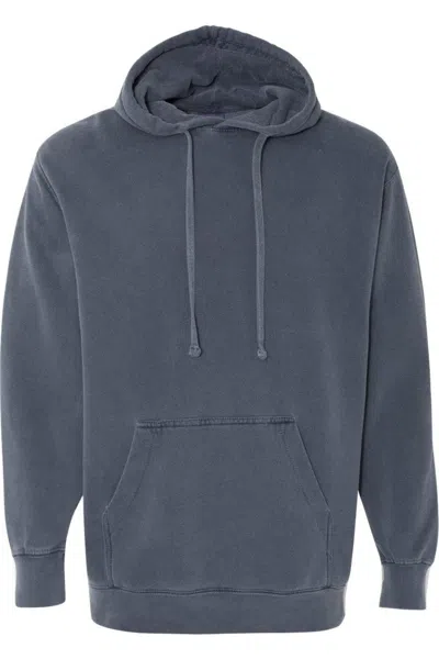 Comfort Colors Garment-dyed Hooded Sweatshirt In Grey
