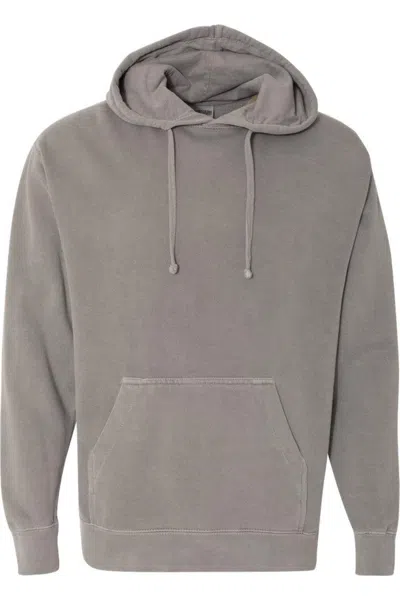 Comfort Colors Garment-dyed Hooded Sweatshirt In Grey