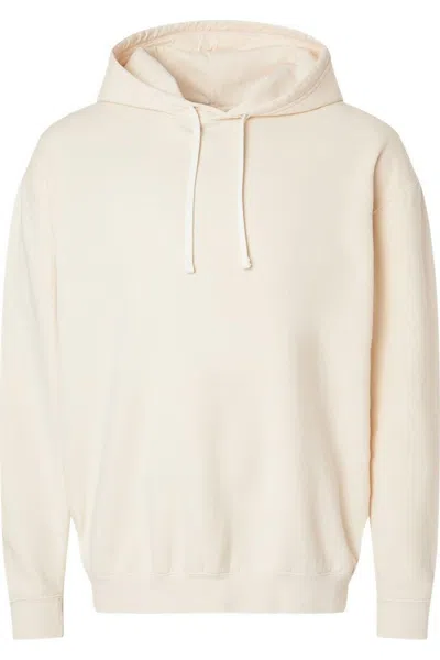 Comfort Colors Garment-dyed Lightweight Fleece Hooded Sweatshirt In Neutral