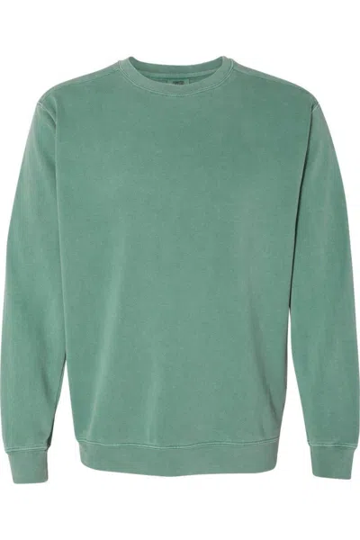 Comfort Colors Garment-dyed Sweatshirt In Green