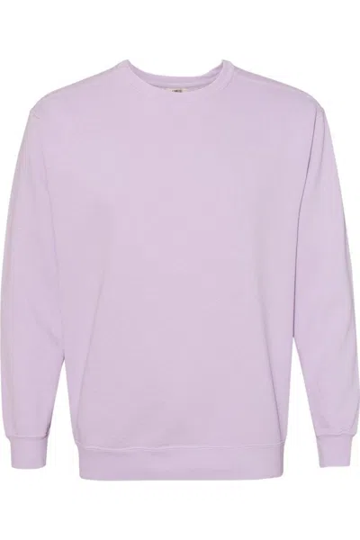 Comfort Colors Garment-dyed Sweatshirt In Pink