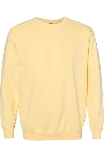 Comfort Colors Garment-dyed Sweatshirt In Yellow