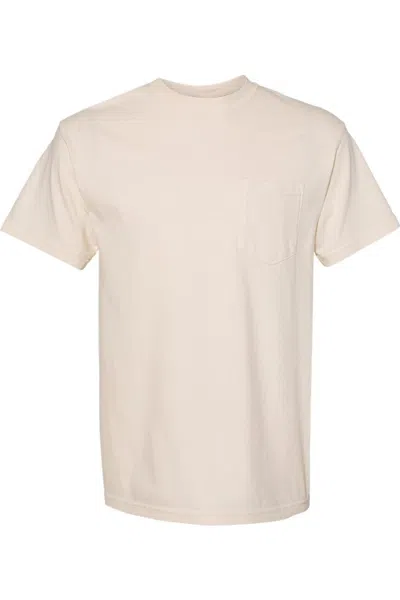Comfort Colors Garment-dyed Heavyweight Pocket T-shirt In Neutral