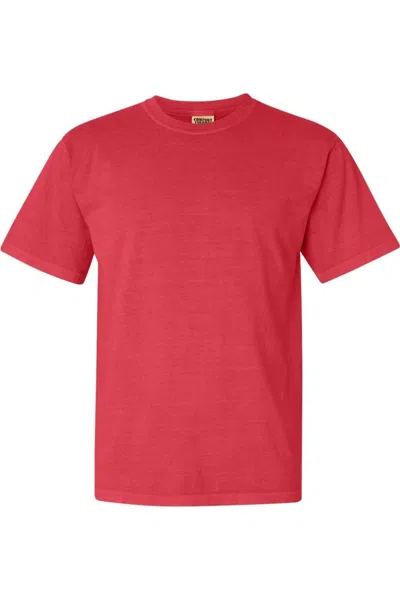 Comfort Colors Garment-dyed Heavyweight T-shirt In Red
