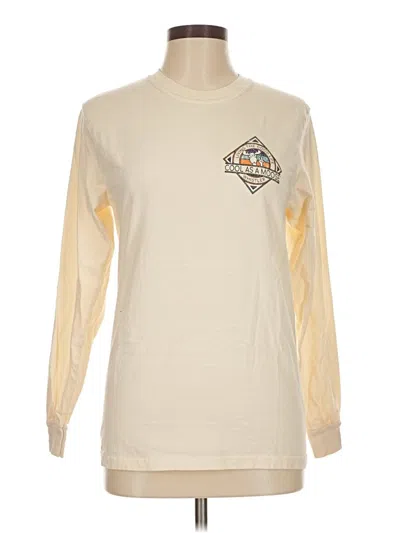 Pre-owned Comfort Colors Long Sleeve T-shirt In White
