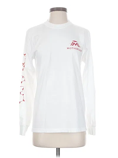 Pre-owned Comfort Colors Long Sleeve T-shirt In White
