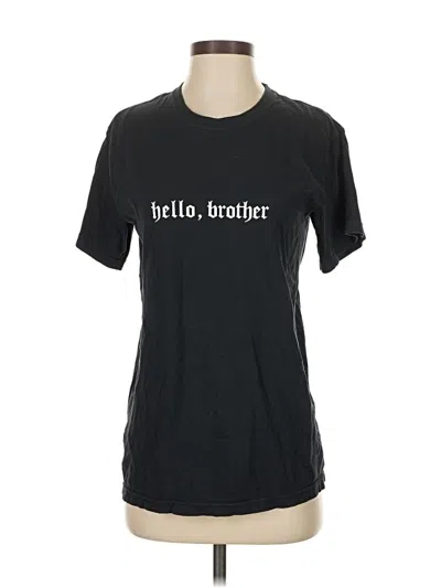 Pre-owned Comfort Colors Short Sleeve T-shirt In Black