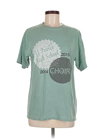 Pre-owned Comfort Colors Short Sleeve T-shirt In Green