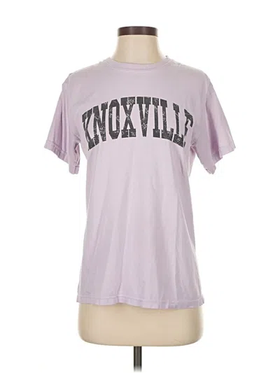 Pre-owned Comfort Colors Short Sleeve T-shirt In Purple
