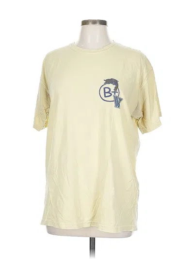 Pre-owned Comfort Colors Short Sleeve T-shirt In Yellow