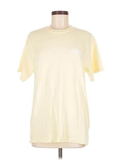 Pre-owned Comfort Colors Short Sleeve T-shirt In Yellow