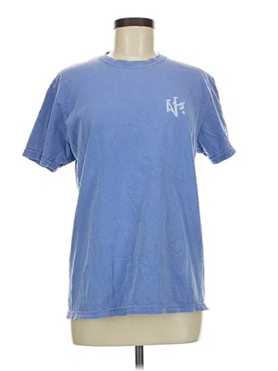 Pre-owned Comfort Colors Short Sleeve T-shirt In Blue