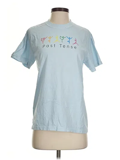 Pre-owned Comfort Colors Short Sleeve T-shirt In Blue