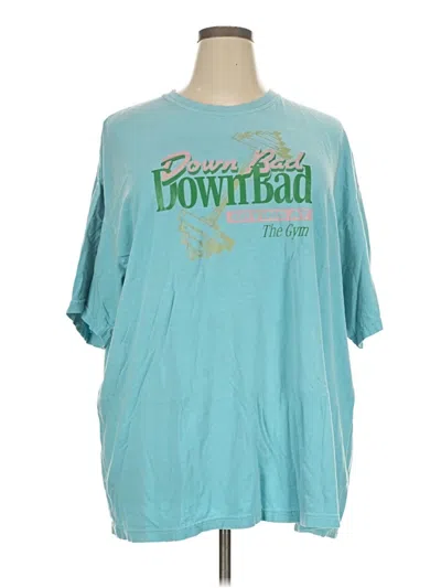 Pre-owned Comfort Colors Short Sleeve T-shirt In Blue