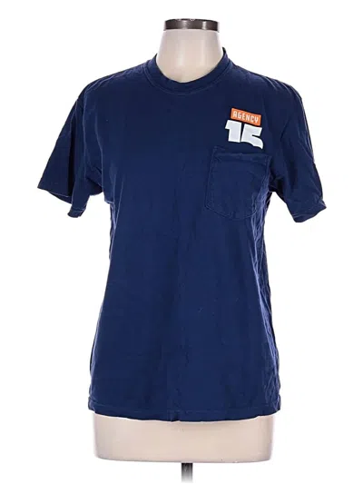 Pre-owned Comfort Colors Short Sleeve T-shirt In Blue