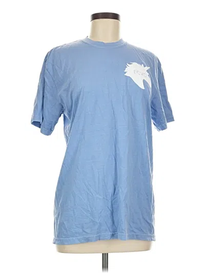 Pre-owned Comfort Colors Short Sleeve T-shirt In Blue
