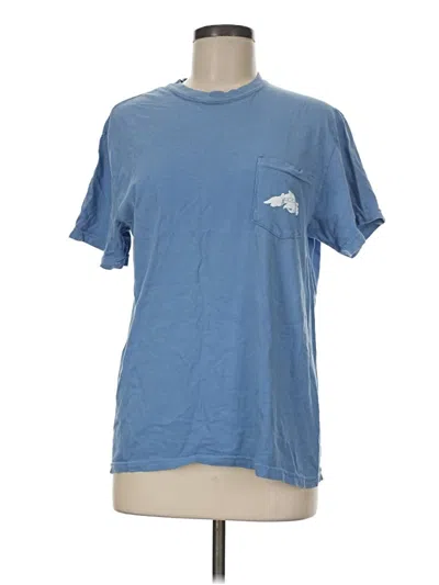 Pre-owned Comfort Colors Short Sleeve T-shirt In Blue