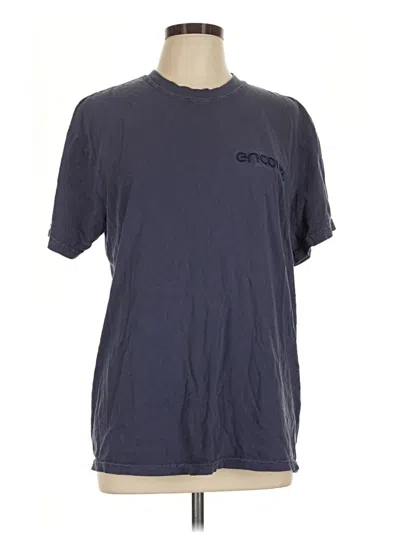 Pre-owned Comfort Colors Short Sleeve T-shirt In Blue