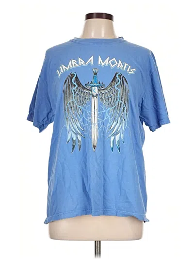 Pre-owned Comfort Colors Short Sleeve T-shirt In Blue